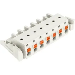 Female connector, 7 pole, pitch 7.5 mm, light gray, 2721-207/037-000