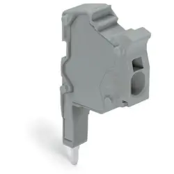 Connector/adapter, 1-pole, gray for terminal block, 2006-511