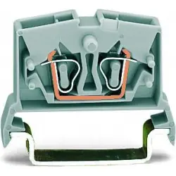 2 wire mini through terminal, cage clamp, 0.08-2.5 mm², 1 pole, 24 A, 8 kV, black, 264-715