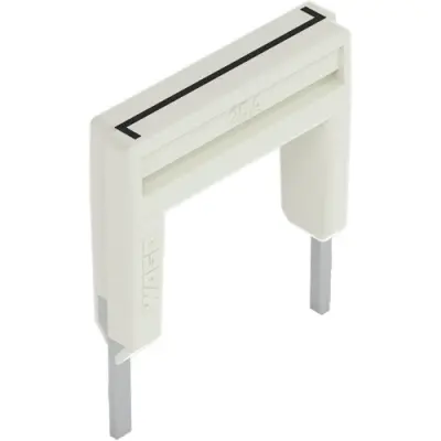 Endless jumper, 1-4, light gray for terminal block, 2002-424 - 1