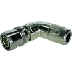 Plug, M12, 5 pole, crimp connection, push pull, angled, 21038213530