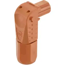 Grommet housing, angled, red, 1500 V, 120 A, 10-25 mm², 09930011502