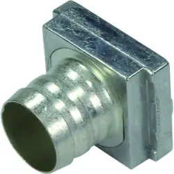 Crimp flange for D-Sub housing 9 pole to 37 pole, 61030000166