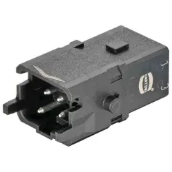 Pin contact insert, 1A, 3 pole, crimp connection, with PE contact, 09100032606
