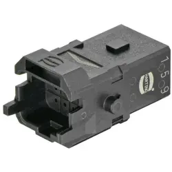 Pin contact insert, 1A, 12 pole, crimp connection, 09100123001
