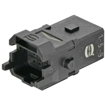 Pin contact insert, 1A, 12 pole, crimp connection, 09100123001 - 1