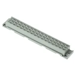 Female connector, type F, 48 pole, z-b-d, pitch 5.08 mm, solder pin, straight, 09062486834222