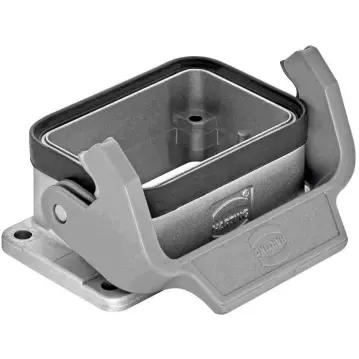 Surface mount housing, size 6B, die-cast aluminum, longitudinal bow locking, IP66, 09628062301 - 1