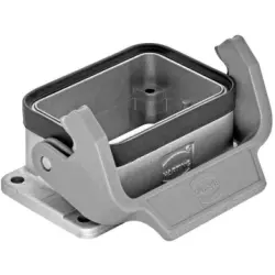 Surface mount housing, size 6B, die-cast aluminum, longitudinal bow locking, IP66, 09628062301