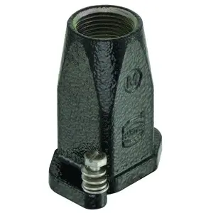 Grommet housing, size 3A, zinc die casting, M20, straight, screw locking, IP65/IP68/IP69/IPX9K, 19407030410 - 1