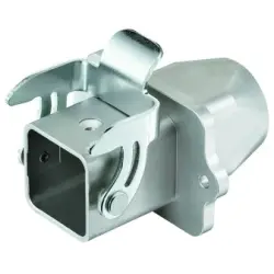 Wall bushing housing, size 3A, zinc die casting, M20, straight, longitudinal bow locking, IP44/IP65/IP67, 19620031120