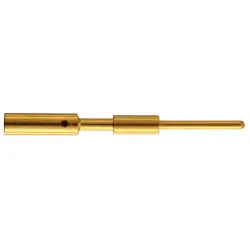 Pin contact, 0.08-0.34 mm², crimp connection, gold-plated, 09156006191