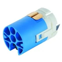 Pin insert, M23 P Hybrid 4+4+3+PE for circular connector, 09156123001