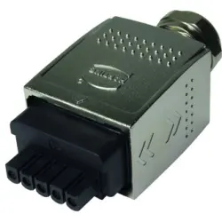 Connector kit, 5 pole, IP65/IP67, 09354330441