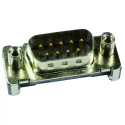 D-Sub plug, 25 pole, standard, equipped, straight, solder pin, 09553296822741