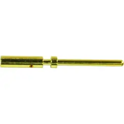 Pin contact, 0.13-0.33 mm², AWG 26-22, crimp connection, gold-plated, 21011009020