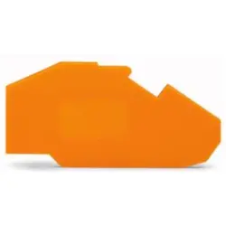 End/Intermediate plate for terminal block, 783-317