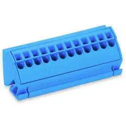 Terminal block, 12 pole, 0.5-4.0 mm², AWG 20-12, 96 A, 1000 V, push-in, 812-102