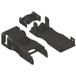 Strain relief housing, for cable, 890-504
