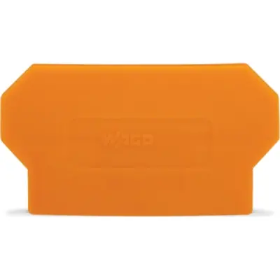Partition wall, 2 mm, gray for terminal block, 282-337 - 1
