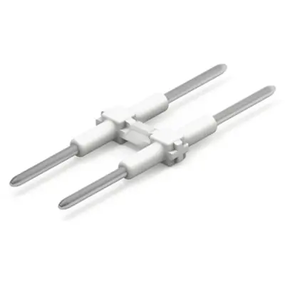 Connecting element, 2 pole, 8 mm, 28 mm for connection terminal, 2060-962/028-000 - 1