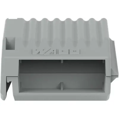 Gel box, max. 4 mm² clamps, size 1, gray for core cables, 207-1372 - 1