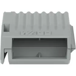 Gel box, max. 4 mm² clamps, size 1, gray for core cables, 207-1372