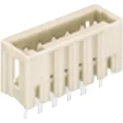 Pin header, 3 pole, pitch 3.5 mm, straight, light gray, 734-133