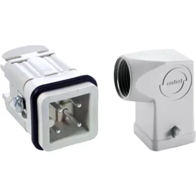 Connector kit, size H-A 3, 4 pole + PE , IP65, 75009615 - 1