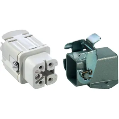 Connector kit, size H-A 3, 4 pole + PE , IP65, 75009620 - 1