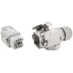Connector kit, size H-A 3, 4 pole + PE , IP65, 75009621