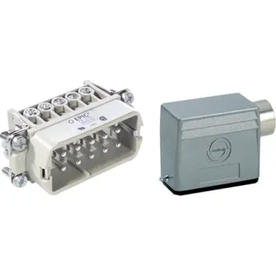 Connector kit, size H-A 10, 10 pole + PE , IP65, 75009626 - 1