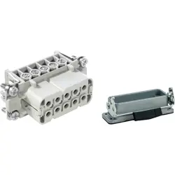 Connector kit, size H-A 10, 10 pole + PE , IP65, 75009627