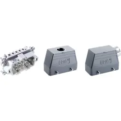 Hood kit, size H-B 16, 16 pole + PE , IP65, 75009645