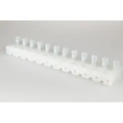 Socket, 12 pole, screw connection, 0.5-2.5 mm², natural, 160 BU/12 DS NA