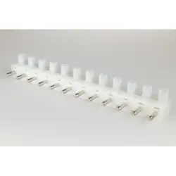 Plug, 12 pole, screw connection, 0.5-2.5 mm², natural, 160 ST/12 DS NA