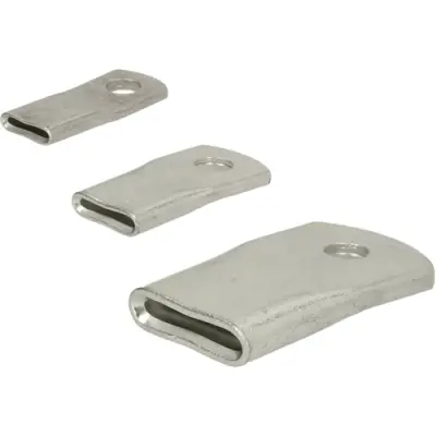 Uninsulated flat ribbon cable lug, 10 mm², M8, metal, 87841071 - 1