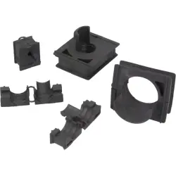 Multi-range grommet, cable Ø 3 to 13 mm, black, 87121372