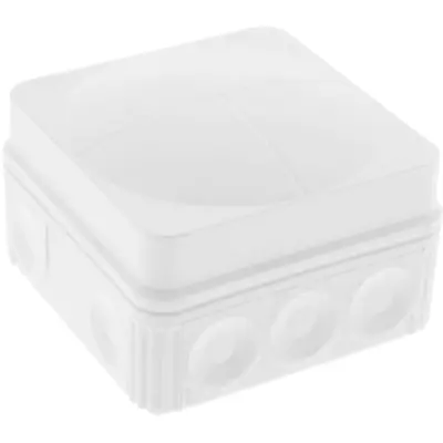 Junction box, no. of entries: 2, 2.5 mm², white, IP66, 10060622 - 1