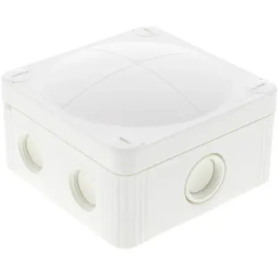 Junction box, no. of entries: 4, 4.0 mm², white, IP66/IP67, 10105598 - 1