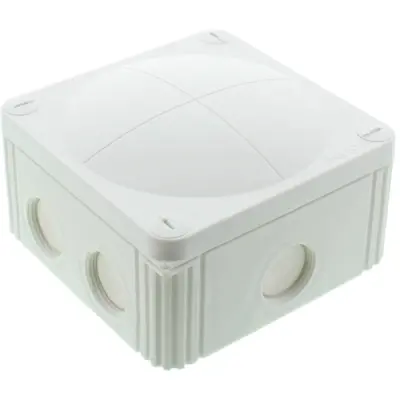 Junction box, no. of entries: 4, 6.0 mm², white, IP66/IP67, 10060533 - 1