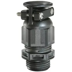 Cable gland, cable Ø 13 to 21 mm, M32, PA, black, 10061479
