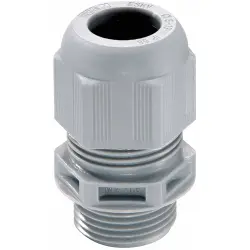 Cable gland, cable Ø 6 to 13 mm, M20, PA, silver gray, 10061121