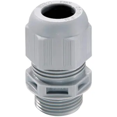 Cable gland, cable Ø 21 to 35 mm, M50, PA, silver gray, 10061494 - 1