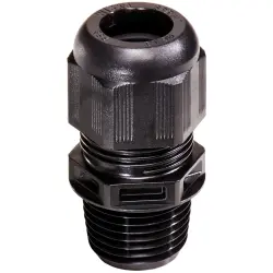 Cable gland, cable Ø 34 to 48 mm, NPT 2, PA, black, 10061496