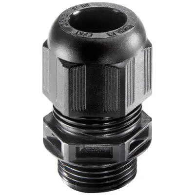 Cable gland, cable Ø 19 to 25 mm, M32, PA, black, 10110700 - 1