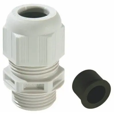 Cable gland, cable Ø 9 to 21 mm, M32, PA, light gray, 10064980 - 1