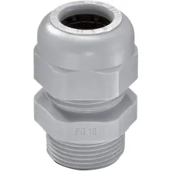 Cable gland, cable Ø 22 to 32 mm, PG36, PA, silver gray, 10066008