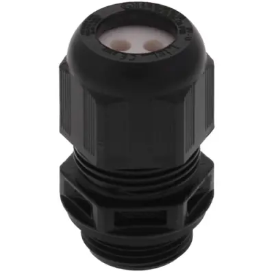 Cable gland, cable Ø 5.4 to 6 mm, M25, PA, black, 10109527 - 1