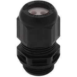 Cable gland, cable Ø 7.6 to 8.5 mm, M32, PA, black, 10112018